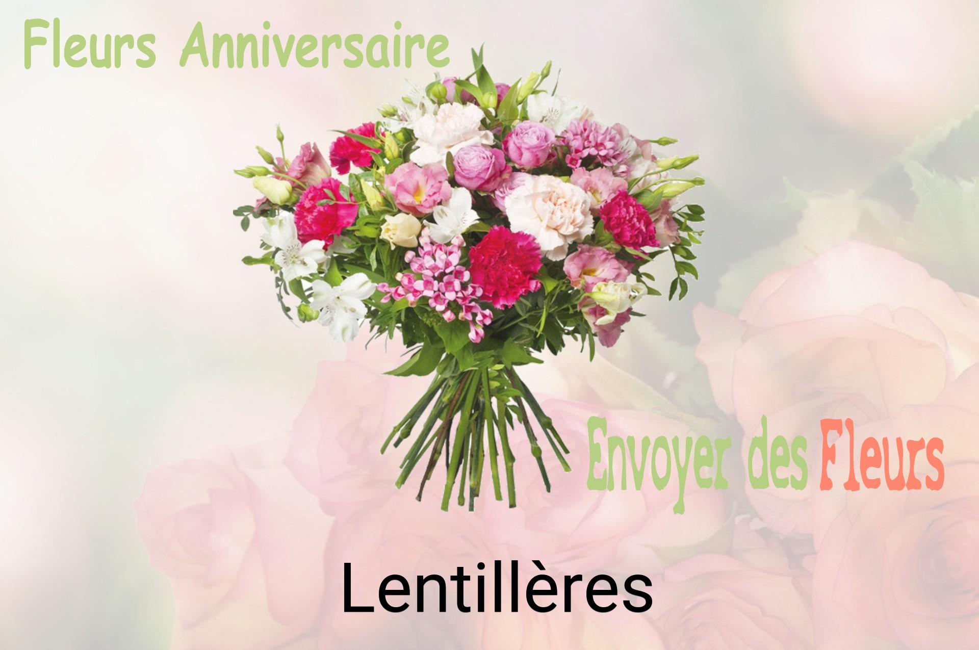 Bouquet de fleurs d’anniversaire livré à Lentillères
